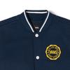 Vans Baseball Jacket Logo Single Button Loose Kids Jackets Dark-Blue VN000JZGLKZ