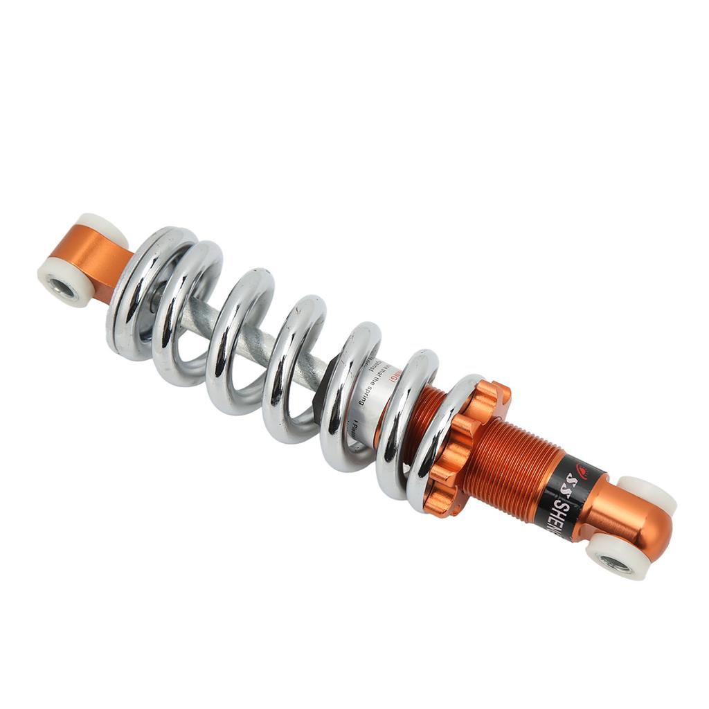 190mm Motorcycle Shock Absorber 1200lbs Loading Orange Universal Adjustable Damper for Scooter Moped