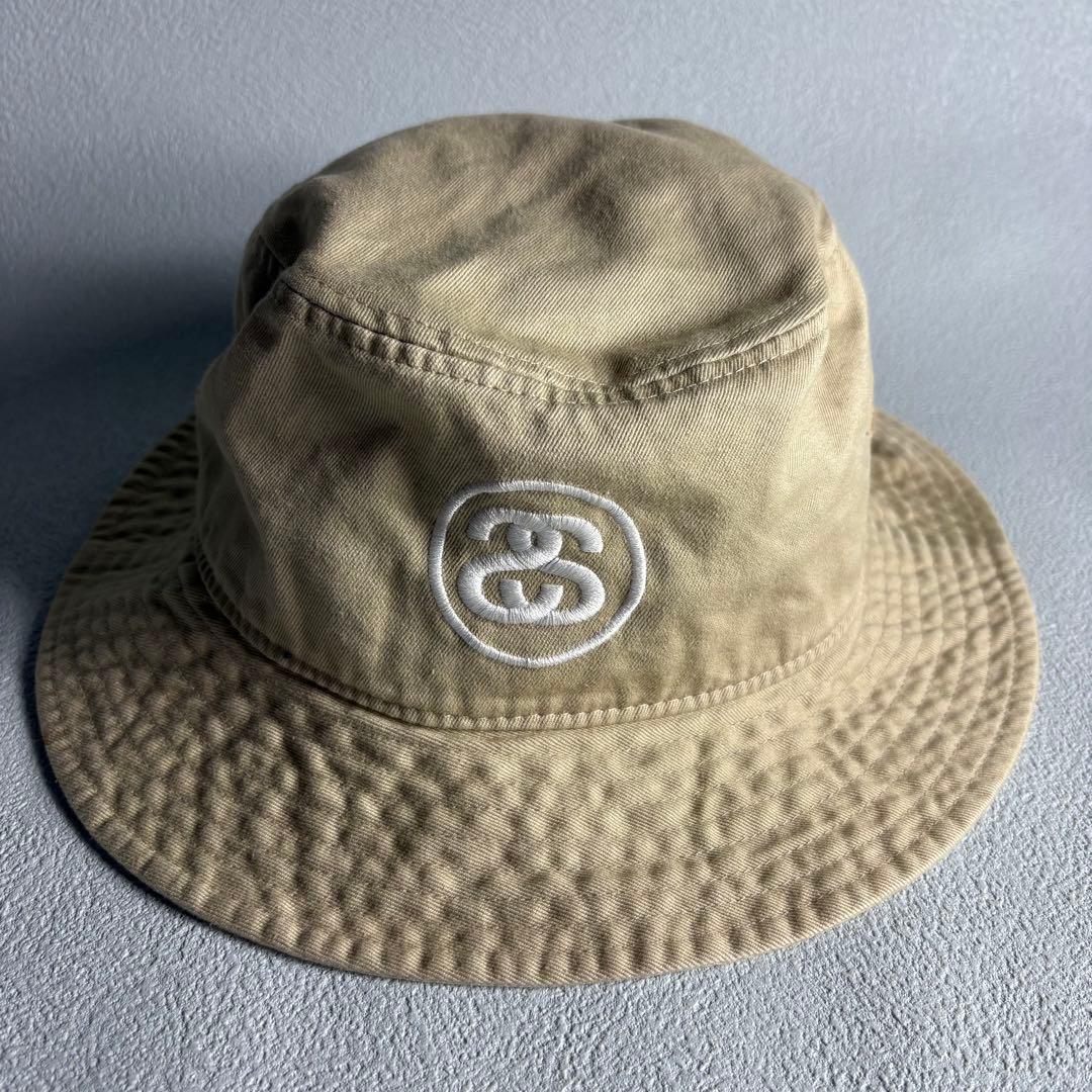 Used stussy Bucket Hat S/M Made in Taiwan