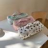 Quilting Cotton Hair Dryer Storage Bag with Handle Large Capacity Carrying Case Dustproof Soft Curler Storage Bag for Travel