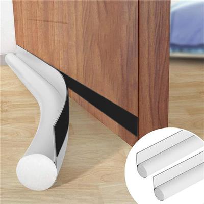 HomeProtect Under Door Draft Stopper Weather Stripping Door Seal Door Sweep Reduce Cold Air Front Soundproof Draft Blocker