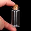Smooth Transparent Newest Containers Glass Craft Mini Messages Jar Mini Cork Stopper Glass Bottle