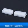 4.2mm Pitch Double Row Connector Housing, Male/Female, Transparent White, 2P/4P/6P/8P/10P/12P