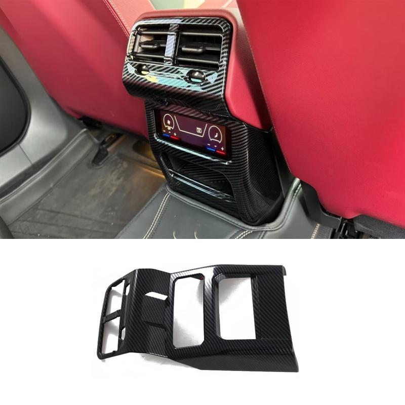 For BMW 5 Series G60 2024 2025 Interior Accessories Car Center Control Gear Shift Box Panel Frame Steering Wheel Panel Cover