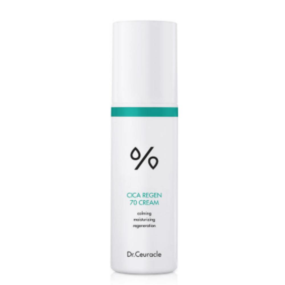 Dr. Ceuracle Cica Regen 70 Cream 50ml Intensive Soothing & Repairing Moisturizer with 70% Centella Asiatica