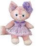 Stella Lou Plush Size Purple Lace Dress with Ribbon and Pearl Fits Cookie Ann and Princess Style Costume, Small, Necklace, Rinabelle,