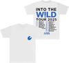 Russ Wild Tour 2025 Merch T-Shirts Rundhals Kurzarm Cosplay Damen Unisex Mode Streetwear Tee