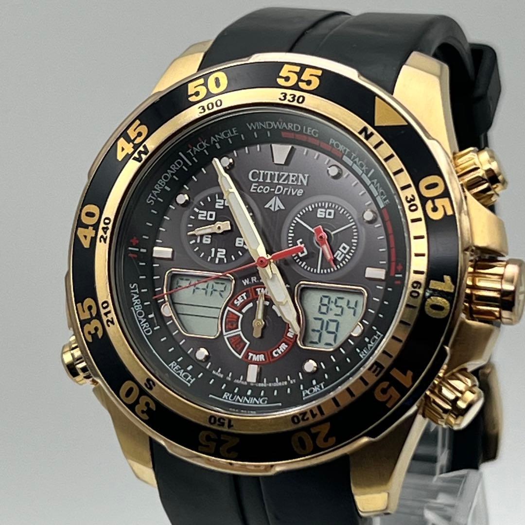 [Б/У] Citizen Promaster Yacht Timer A38 [Рабочее состояние] Eco-Drive