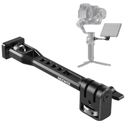 NEEWER Verstellbarer Feldmonitor Drehbarer Kameramonitorhalterung mit Gewinde für DJI RS RSC RS RS 3 ZHIYUN Crane Crane und MOZA Gimbals Halterung, 360°
