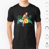 Tropical Parrot T Shirt Cotton Men Women DIY Print Parrothead Buffett Shark Tropical Volcano Parrot Margaritaville Beach
