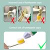 High Quality Silicone Self Closing Toothpaste Cap Dust Bathroom Product Self-sealing Squeezer Cleaning Toothpaste Pump Dispenser