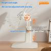 Adjustable multi-functional reading stand, ABS bookshelf, with height and angle adjustment for study book holder