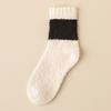 Socks Men'S Medium Tube Socks Season Fleece Thickened Warm Coral Fleece Socks Men'S Home Sleeping Floor Socks