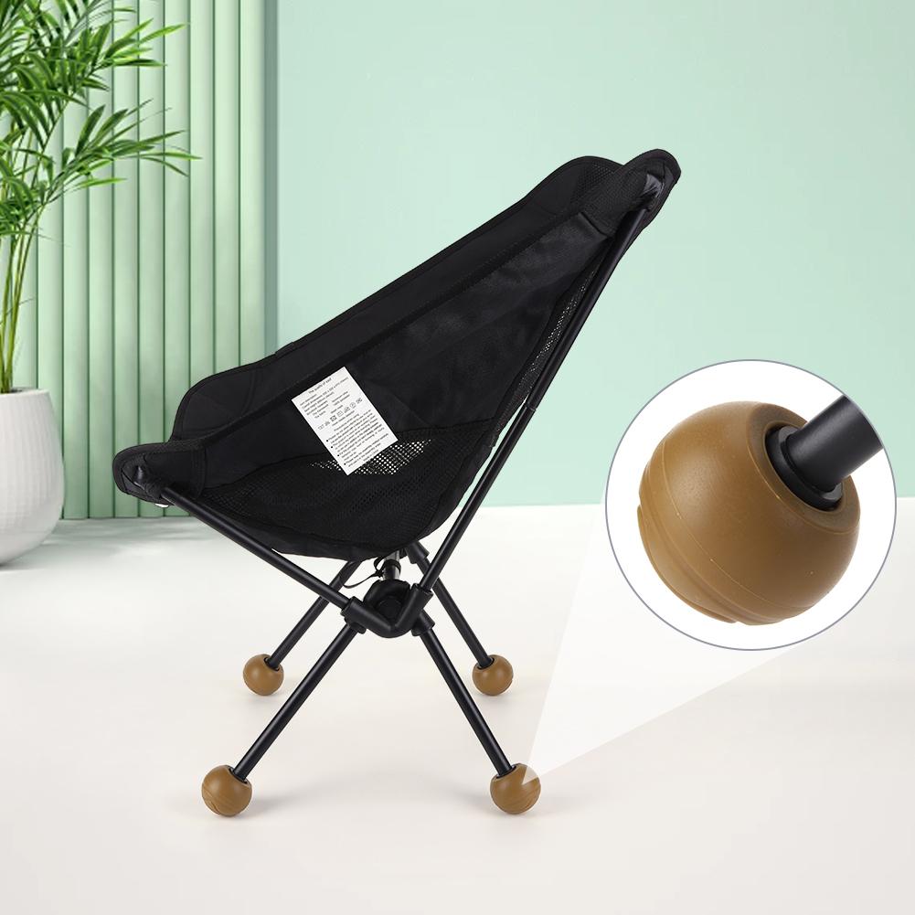 4-20Pcs Camping Chair Leg Cap Anti Slip Outdoor Chair Leg Tips Ball Cap Shock Absorption Moon Chair Foot Cover for Helinox Chair