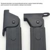 1 Pair Helpful Stable Seats Treadle Anti-Rust Universal Bike Rear Pedals Plastic Convenient Bicycle Rear Seat Pedal Folding Bike