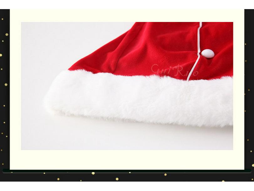 Rose Velvet Christmas Cutout Halter Lingerie Set for Women