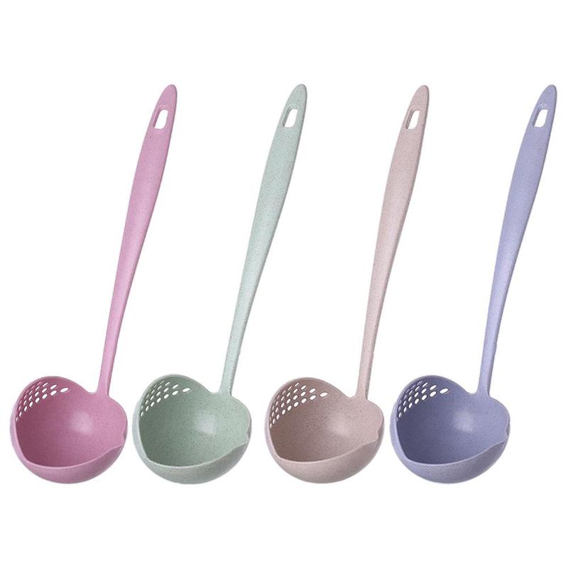 Satın alın Friendly Wheat Straw Soup Spoon Stalk Spoon Rice Ladle Meal