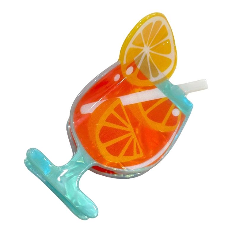 Acrylic Cocktails Clip Unique Designs Lightweight Drinking Accessories for Party Decorations