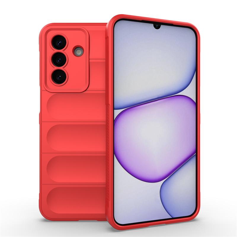 Чехол для Samsung Galaxy A27 Силиконовый Жидкий Ударопрочный Чехол Samsung A27 Чехол TPU Резина Защита для Телефона Чехол для Samsung Galaxy A27 Galaxy A27 красный
