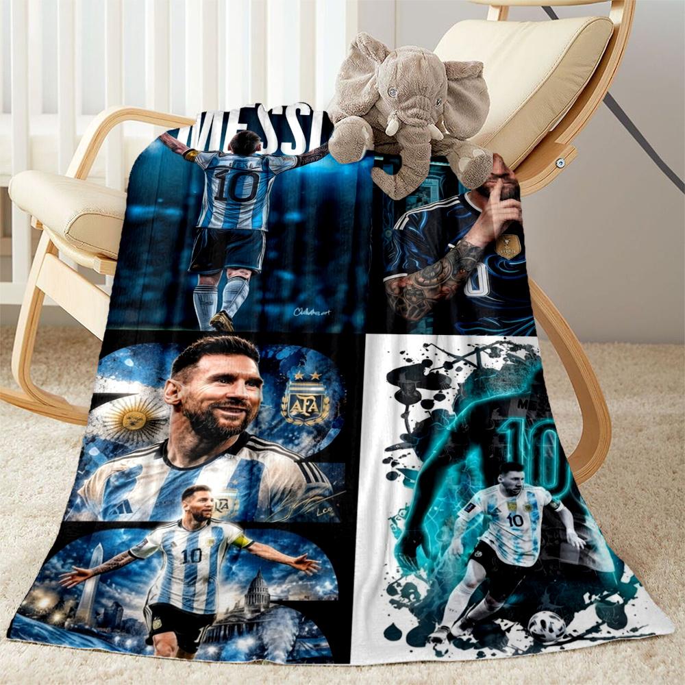 Lionel Messi Spiderman Lionel Messi Blanket Soft Cozy Suitable For Seaside Picnics Chair Four Seasons Multipurpose Warmthful Decor