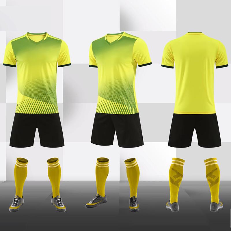 Football Jersey Suit Games Short-Sleeved Kindergarten Children'S Training Jersey Competition Jersey Short-Sleeved Men And Women