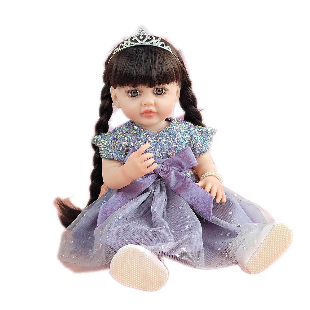 55CM Realistic Reborn Doll with Changeable Clothes | Bath-Friendly Toy for Kids | Soothing Companion Gift