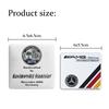 GLC GLB Designer Signature Nameplate Sticker Engine Label Car Sticker For Mercedes Benz AMG GLE GLS CLS GLC CLA GLA GLK C197 R2