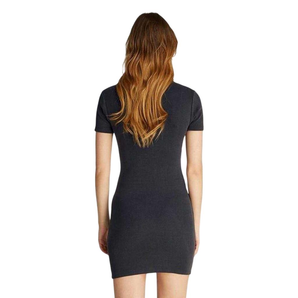 Calvin Klein Womens/Ladies Ribbed Logo Skinny Mini Dress