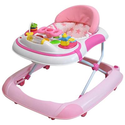 JTC BABY Teku Teku Walker Dětské chodítko (Růžový)
