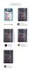 Clear Book Cover Made In Shinsho Transparent Matte Cover Shinsho [aso] "fog" Japan, (Red/White, Size) FG-M308-RE