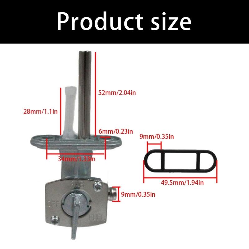 Fuel Valves For Motorcycle Gas Tank Leak Proof Design OEM 5LP245000100 Replacement Part Fuel Valves Petcock