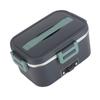 Electric Lunch Box 1.8L 360 Degree Circulation Heating SUS304 Liner Dishwasher Safe Portable Lunch Warmer Box for Home Car  
