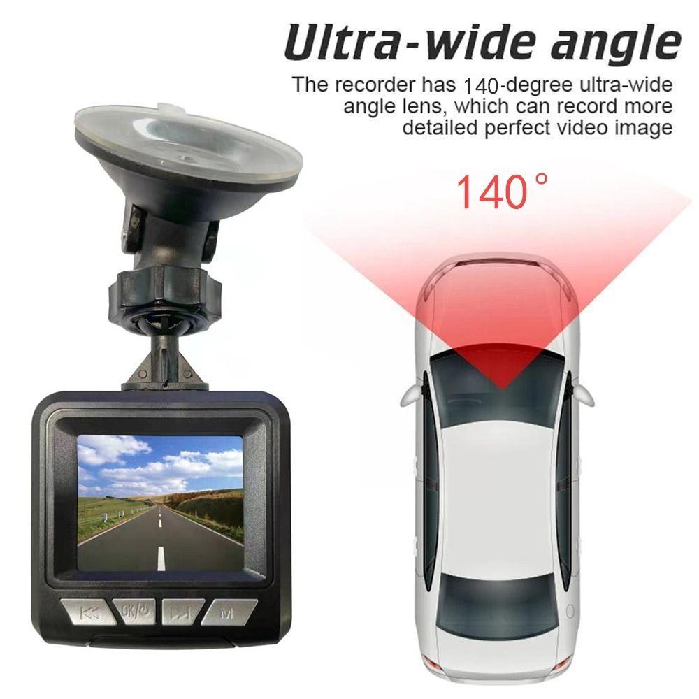

Автомобильный видеорегистратор с углом обзора 140 градусов, автомобильный черный ящик 1080P, новый автомобильный аксессуар для видеорегистратора