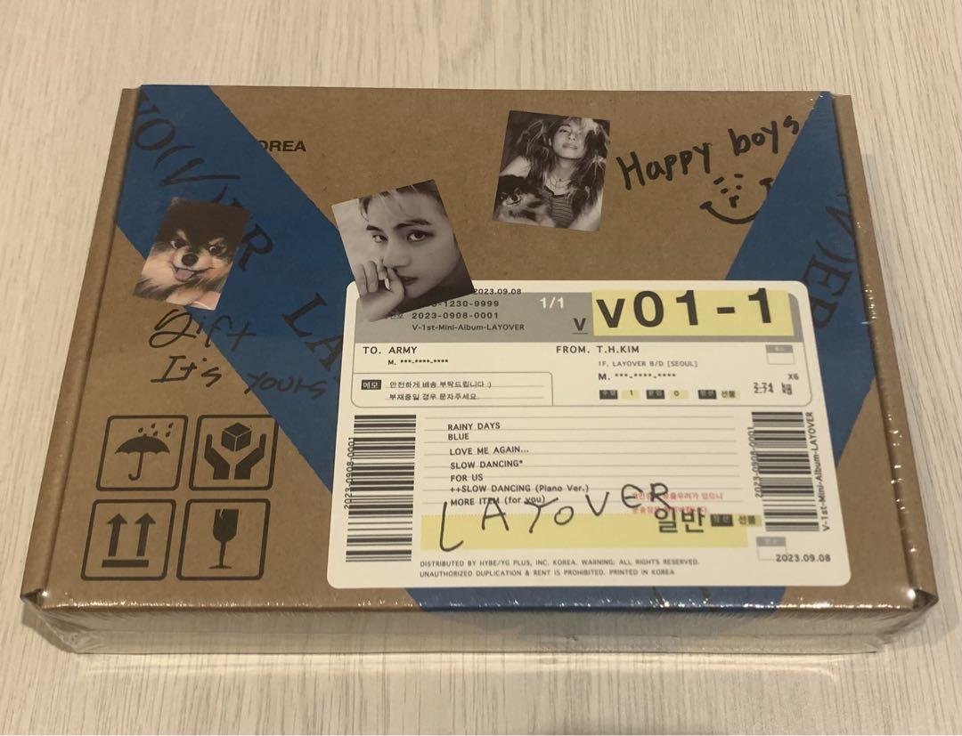 

[USED] BTS V Tae Layover Blue