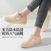 Rain shoes women's fashion outer wear anti-adult soft sole wear-resistant not tired feet shallow mouth shoes thickened new shoes