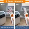 Portable AC hose insulating sleeve, set of 2, portable air conditioners, insulated hose cover, suitable for exhaust air hose with a diameter