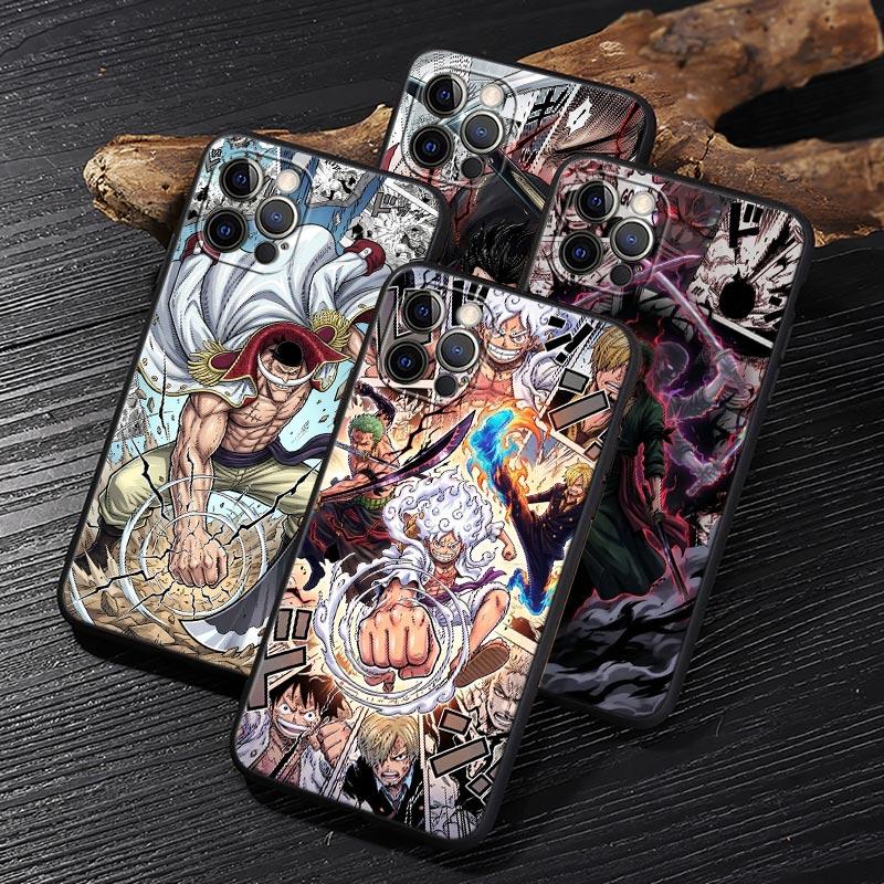 Ones Pieces Hot Manga Funda For iphone 17 Case For iPhone 16 15 11 12 13 Mini 17 Pro Max 16 15 Plus 17E 16E Air Case Soft Cover