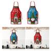 Christmas Apron Cooking Aprons Protect Clothes from Oil Stains and Splashes for Home Kitchen or Restaurant Staff