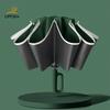 with Ring Buckle Reverse Folding Umbrella UV Protection Women's Parasol  Men's Business