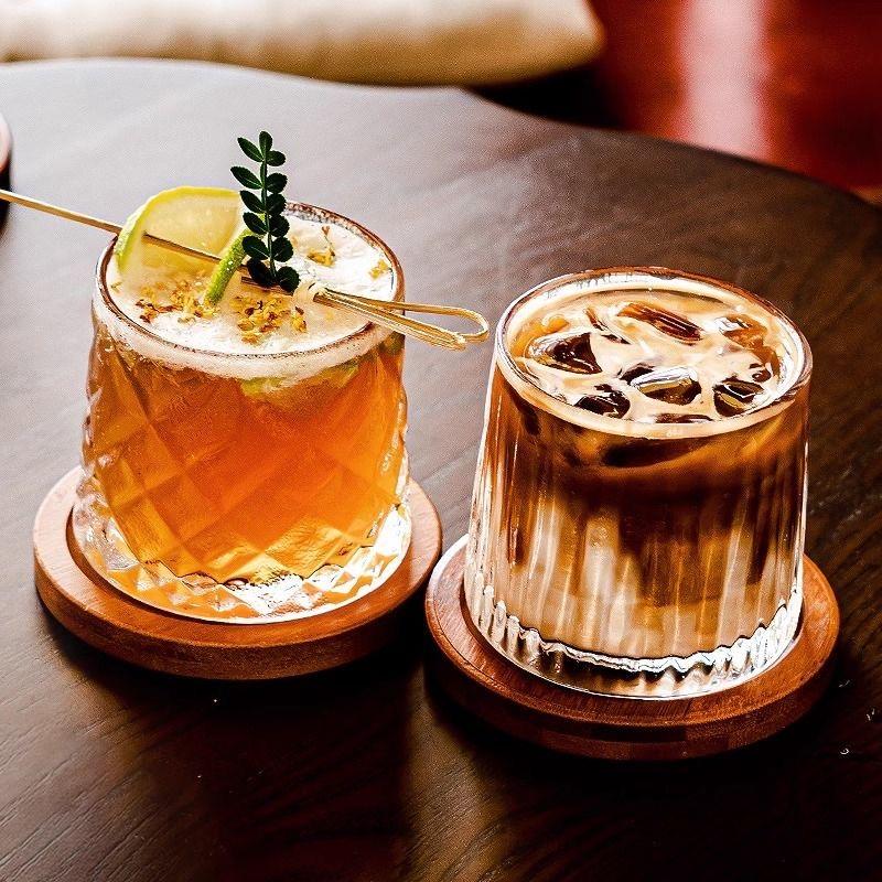 New Stress-Relief Glass Cup, Coffee Cup, Premium Whisky, Juice & Milk Drinking Glass