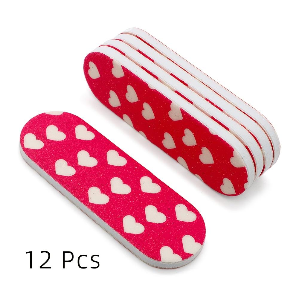 Red Nail Files - Emery Boards · 12/24pcs Nail Files Bulk - Gifts Bulk Women Customers Coworkers Staff 6cm