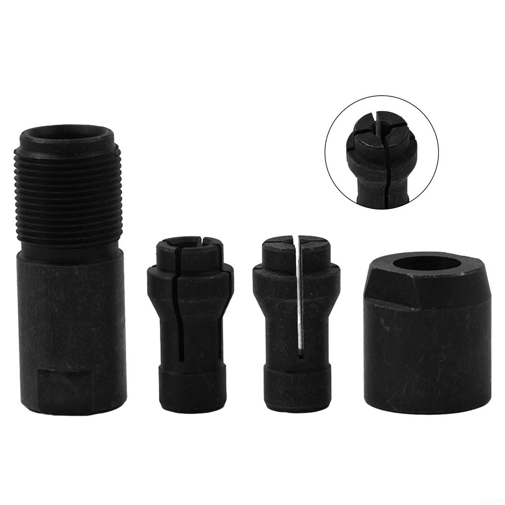 Modified Adapter 3mm/6mm Black High Carbon Steel Lightweight