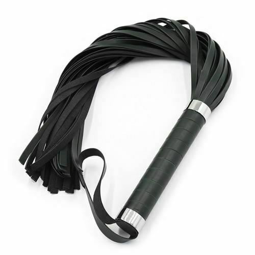 Brown Or Black Flogger Spanking Sex Whip Restraints Floggers