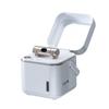TWINBIRD Compact Ion Steamer with Mirror, for Pore Care, Tap Water Compatible, Pearl White (SH-2787PW)
