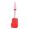 5 Types Ceramic Cylinder Shape Grinding Head Nail Drill Bit for Nail  Polishing Manicure Tools