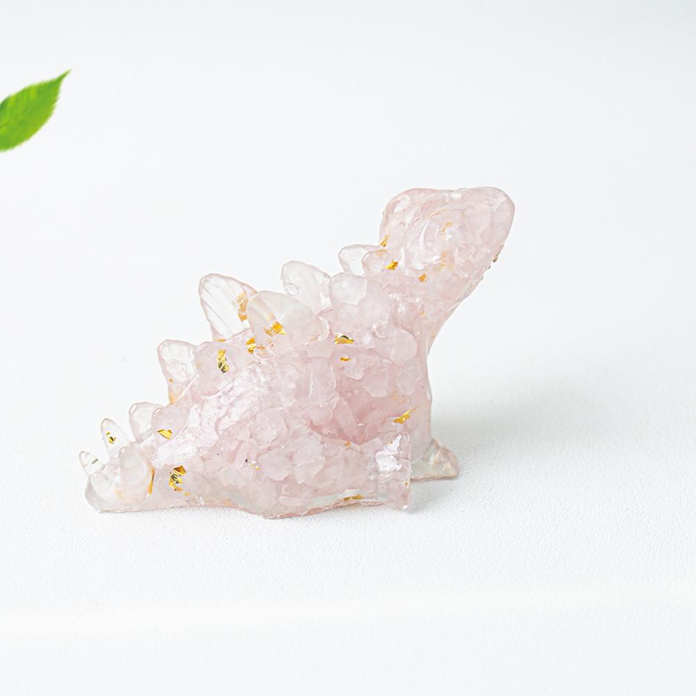 Trex Resin Art Decor With Crystal Resin For Modern Desk Ornament Gift For Friends And Family