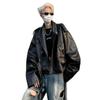 Men's Retro Street Style PU Leather Motorcycle Jacket