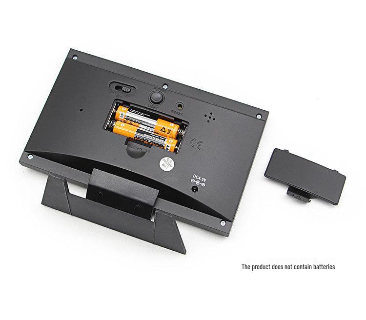 Weather Clock 8082T: Color Screen Display, Voice-Controlled Temperature & Humidity Alarm Clock