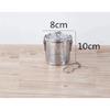 Big Stainless Steel Fine Mesh Strainer Gravy Soup Taste Spice Box Basket Brine Hot Pot Slag Separation Colander Strainers Basket