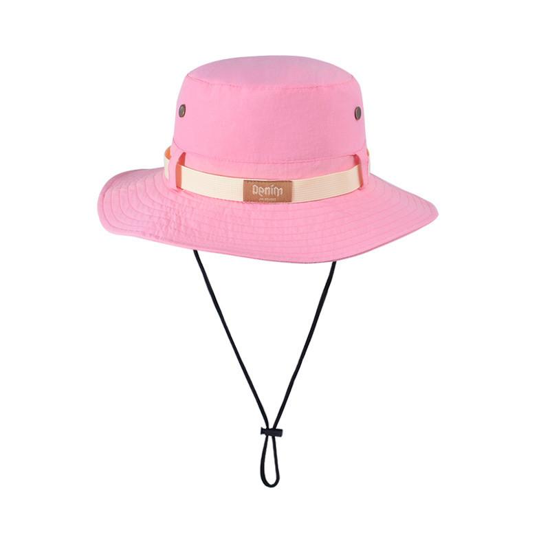 Summer Wide Brim Sun Hat With Waterproof Quickdry Fabric For Outdoor Activities
